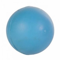 Игрушка "Мяч" литая резина, синий 6,5 см - фото 5351