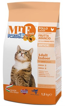 Forza Полноценный сухой корм для взрослых домашних кошек 1,5 кг - фото 5702