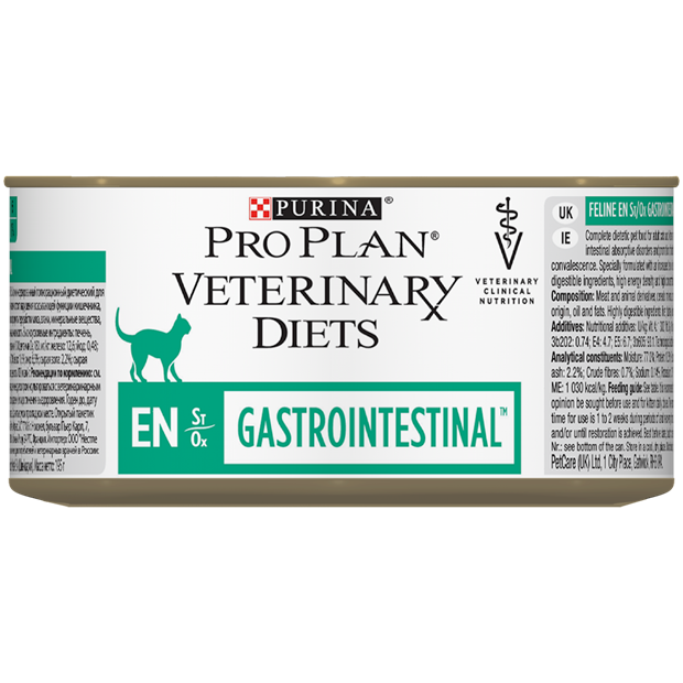 Влажный корм Pro Plan Veterinary Diets EN St/Ox для взрослых кошек и котят при расстройствах пищеварения - фото 6915