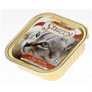 MISTER STUZZY CAT консервы для кошек 100г. с Лососем. .