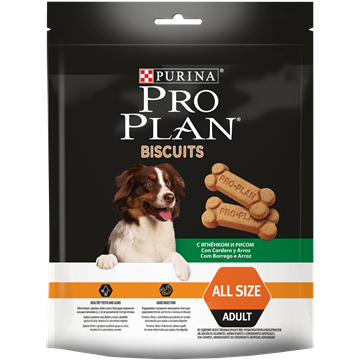 Лакомство Pro Plan® Печенье для взрослых собак, с ягненком и рисом