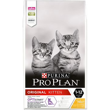 Сухой корм Pro Plan® для котят от 1 до 12 месяцев, с высоким содержанием курицы