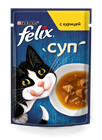 Влажный корм Felix® Суп для взрослых кошек, с курицей - фото 6853