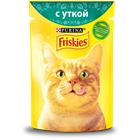 Влажный корм Friskies® для взрослых кошек, с уткой в подливе - фото 6860