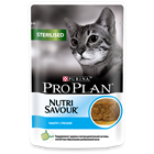 Влажный корм Pro Plan® NutriSavour® для взрослых стерилизованных кошек, паштет с треской - фото 6939