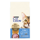 Сухой корм Cat Chow® 3 в 1 для взрослых кошек с высоким содержанием домашней птицы и с индейкой - фото 6973