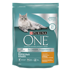 Сухой корм Purina ONE® для взрослых кошек, с высоким содержанием курицы и цельными злаками - фото 7085